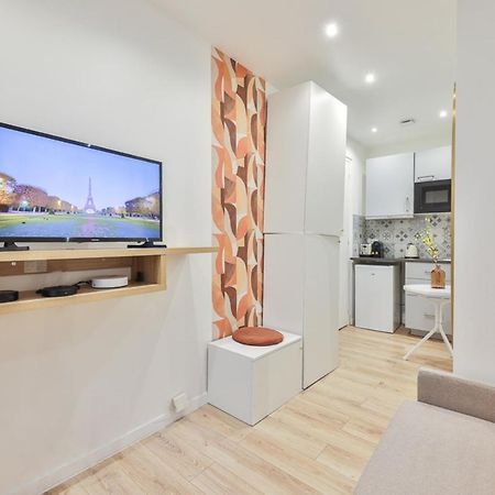 Charming Studio - 2P - Eiffel Tower Paris Exteriör bild